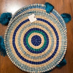 Two Anthropologie place mats